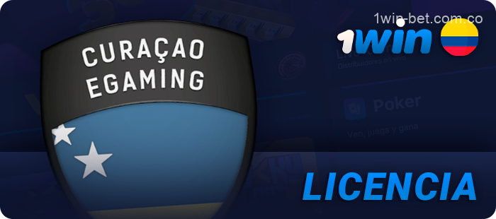 Licencia del sitio web de la casa de apuestas 1Win