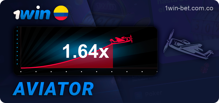 Partida instantánea de Aviador en 1Win