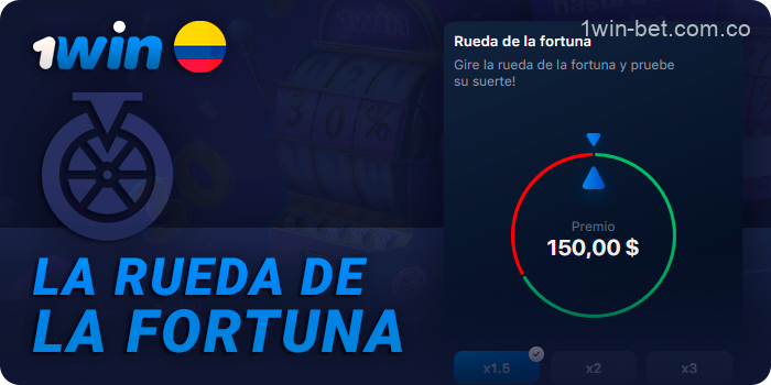 Acerca de la Rueda de la Fortuna en 1Win