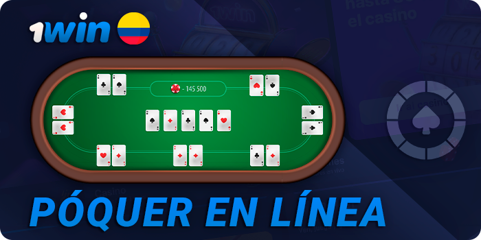 Póquer en línea para jugadores colombianos 1Win