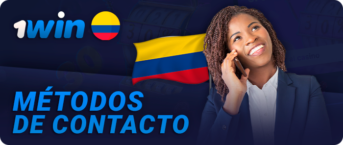 El servicio de asistencia del sitio web de 1Win Colombia