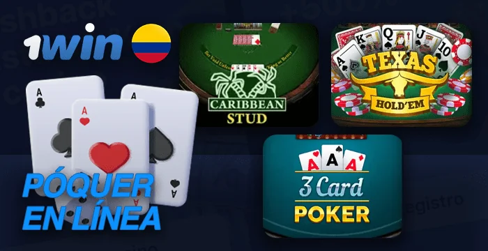 Juegos de póquer en línea en 1win