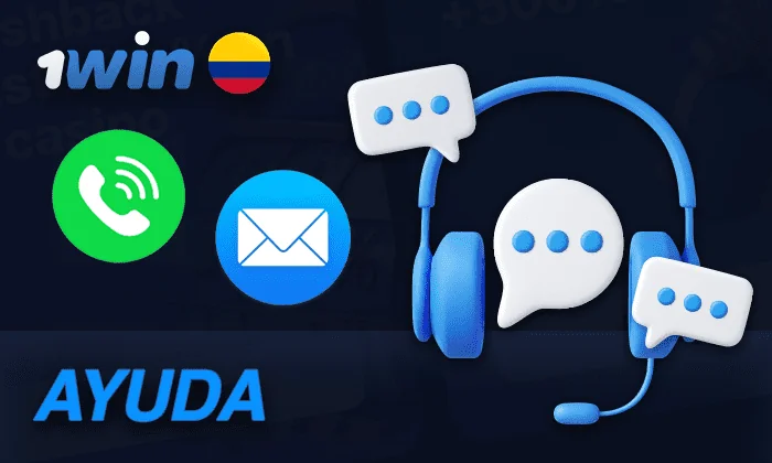 Apoyo a los jugadores colombianos en el sitio web de 1win